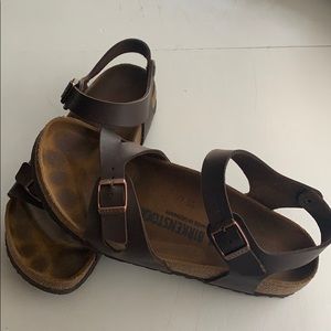 Birkenstock Sandals size 40 brown